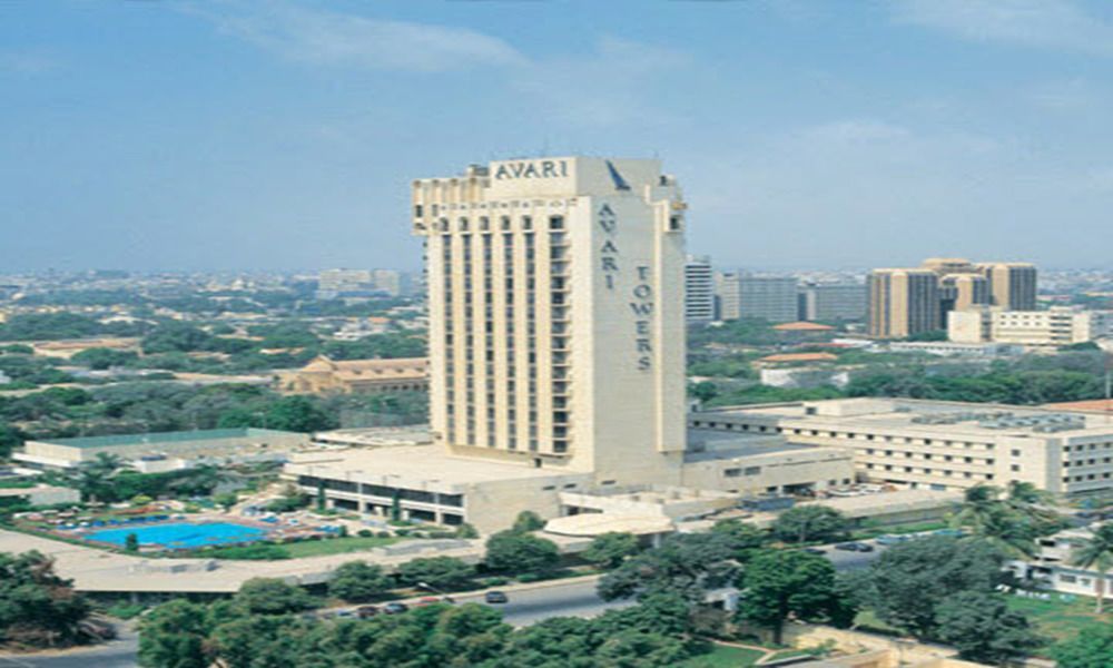 Avari Towers Karachi Eksteriør billede The Omni Houston Hotel